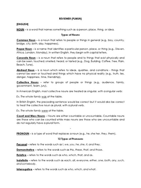 plmun entrance exam reviewer